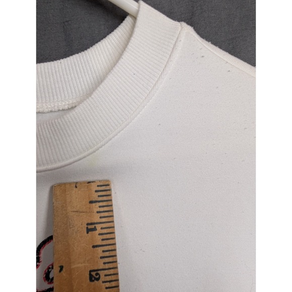 Rolling Stones White Classic Tongue Logo Sweater Size 0X (14W) - Picture 2 of 7